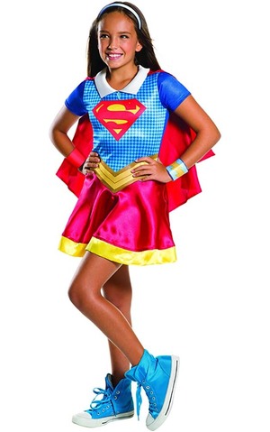 Supergirl Dc Super Hero Child Costume