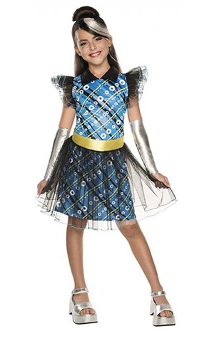 Frankie Stein Deluxe Monster High Child Costume