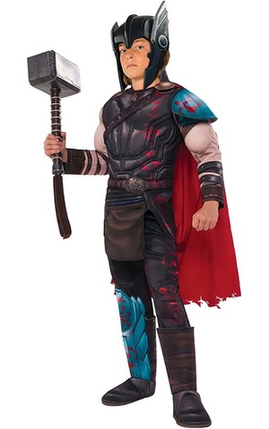 Deluxe Thor Gladiator Muscle Chest Child Costume