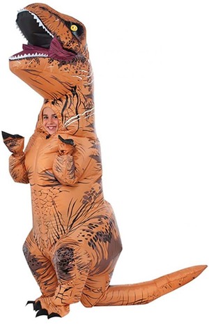 Inflatable T-rex Child Costume