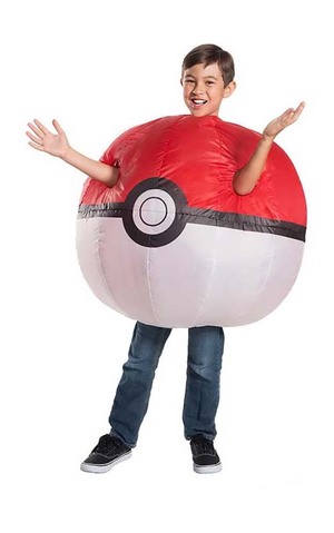 Pokemon Inflatable Poke Ball Child Costume