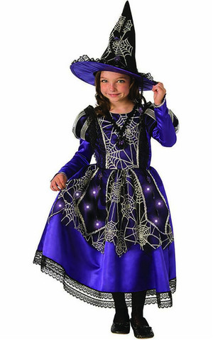 Victorian Spider Witch Child Costume