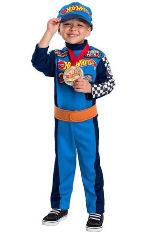 Hot Wheels Driver Jumpsuit Child Costume