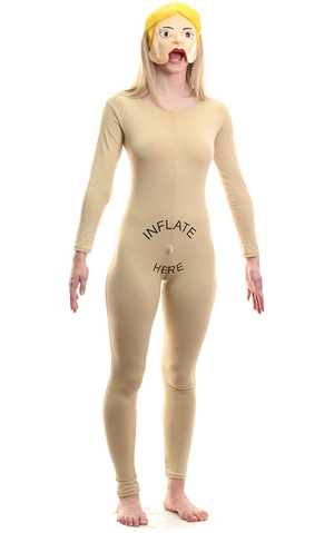 Inflatable Doll Woman Adult Bucks Costume