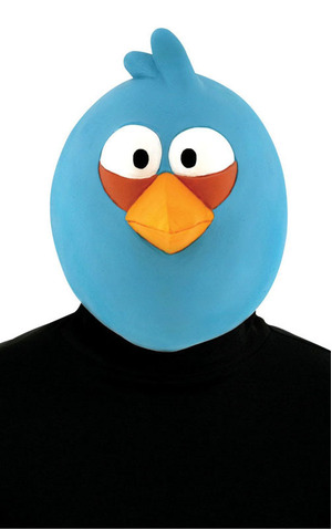 Blue Angry Birds Adult Mask