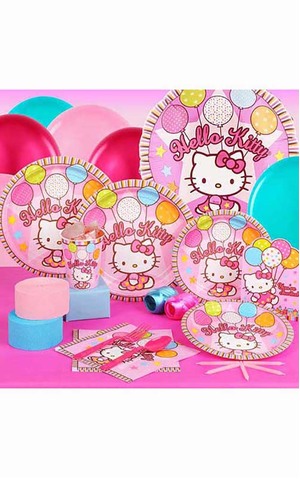 Hello Kitty 16 Person Party Pack