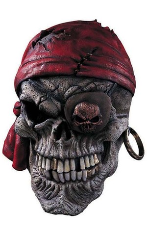 Skull Pirate Halloween Mask