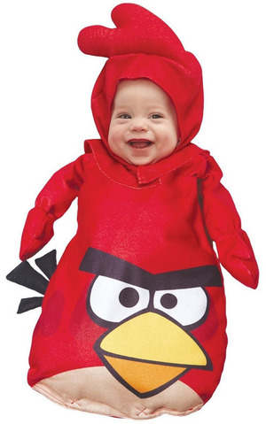 Baby Angry Birds Red Bunting Jumpsuit Costume