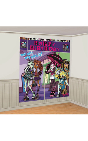 Monster High Wall Decorating Kit