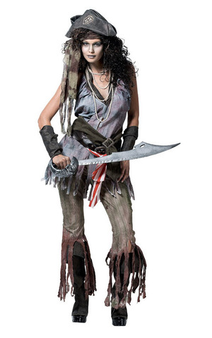 Ghost Pirate Wench Adults Costume