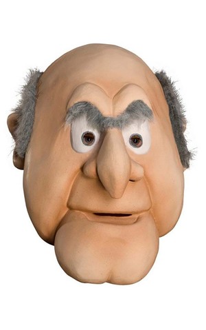 The Muppets Statler Overhead Latex Mask