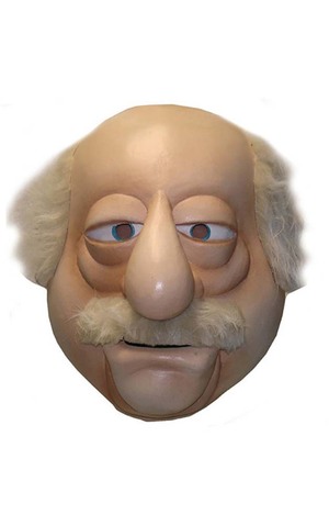 The Muppets Waldorf Overhead Latex Mask