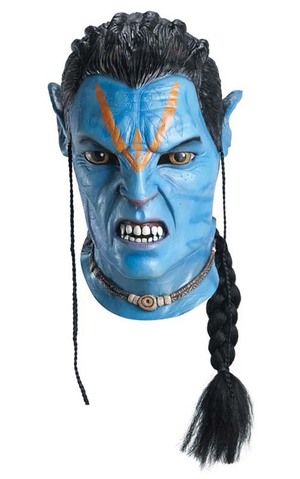 Avatar Jake Sully Overhead Latex Adult Mask