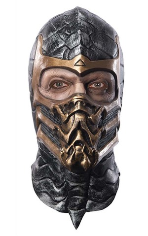 Scorpion Adult Mortal Kombat Latex Mask
