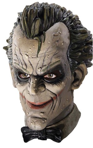 Joker Arkham City Deluxe Latex Batman Mask