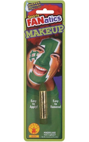 Green Sports Fanatics Makeup Stick Face Paint