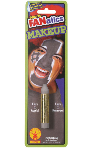 Grey Sports Fanatics Makeup Stick Face Paint