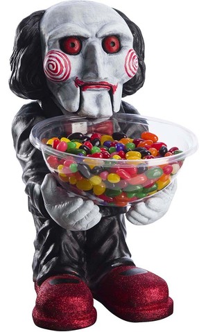 Billy Saw Jigsaw Candy Bowl Holder