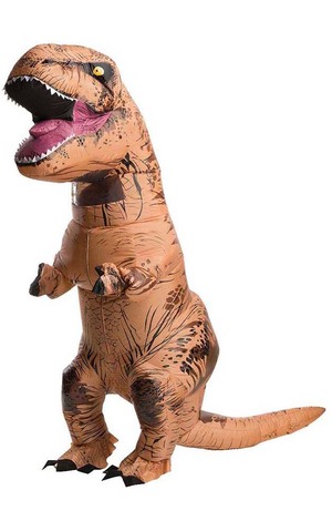 Teen Inflatable T-rex Dinosaur Costume