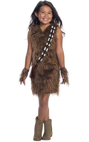 Deluxe Chewbacca Dress Star Wars Child Costume