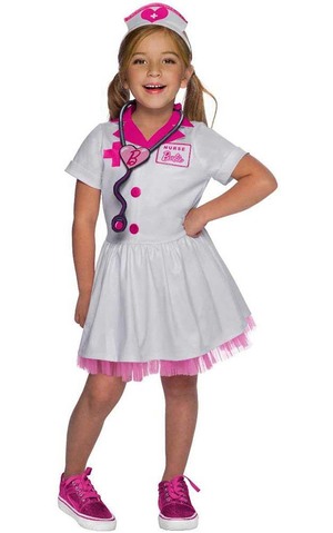 Barbie Nurse Child Doctor Costume RUBIES