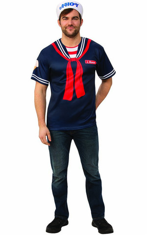Steve's Scoops Ahoy Uniform Stranger Things Adult Costume