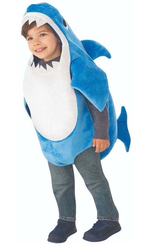 Daddy Shark Baby Shark Child Costume