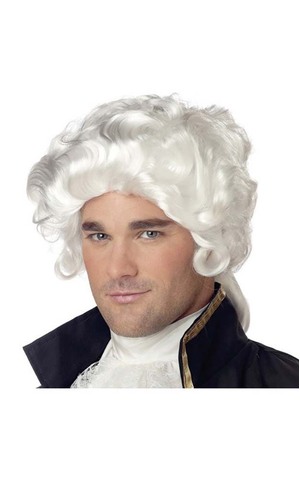 Colonial Man Adult Wig