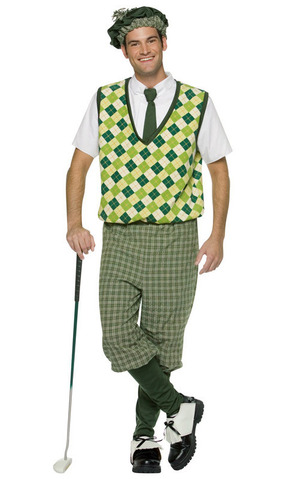 Old Timer Golf Adult Costume