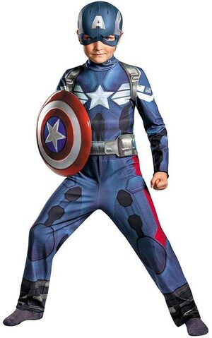 Captain America Child Avengers Costume
