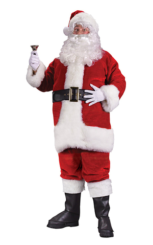 Plus Size Regency Plush Santa Suit
