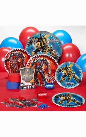 Transformers 8 Person Party Pack