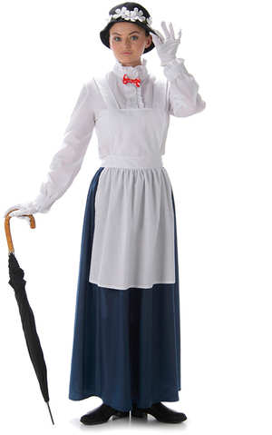 Mary Poppins Adult Nanny Costume