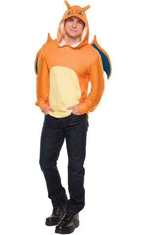 Charizard Hoodie Adult Pokemon Costume