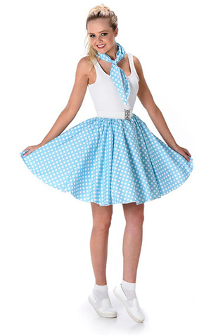 Polka Dot 1950s Adult Costume