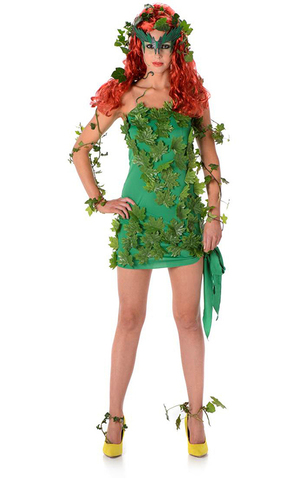 Vine Vixen Poison Ivy Adult Batman Costume