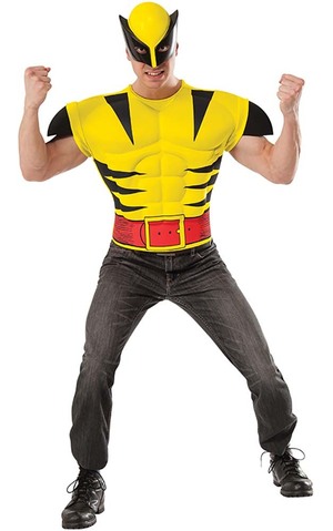 Wolverine Deluxe Adult Muscle Top Costume