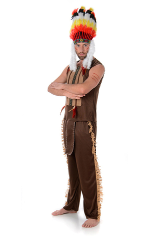 Village People Indian Chief Adult Costume