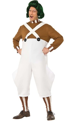 Deluxe Oompa Loompa Adult Costume