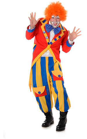 Circus Clown Adult Carnival Costume