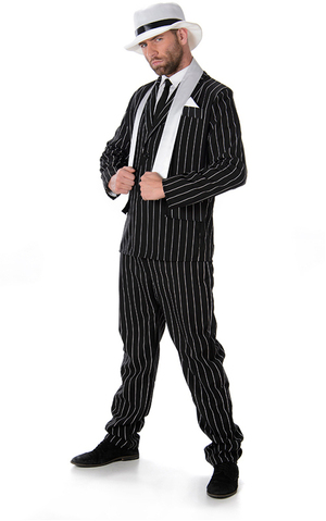 Gangster Mafia Boss Al Capone 1920s Adult Costume