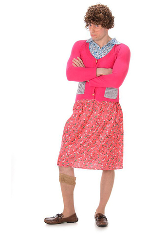 Old Lady Drag Adult Mrs Browns Boys Costume