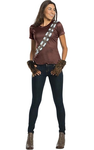 Chewbacca Rhinestone T-shirt Adult Star Wars Costume