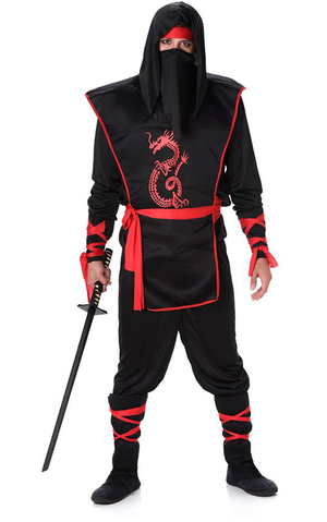 Ninja Adult Japanese Karate Costume