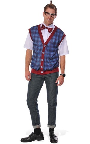 Nerd Male Adult Costume