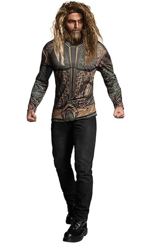 Aquaman Adult Costume Top T-shirt