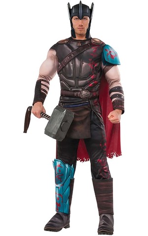 Deluxe Muscle Chest Gladiator Thor Adult Costume