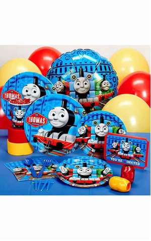 8 Person Thomas The Tank Engine Party Pack