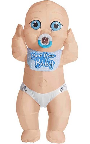 Inflatable Boo Boo Baby Adult Costume