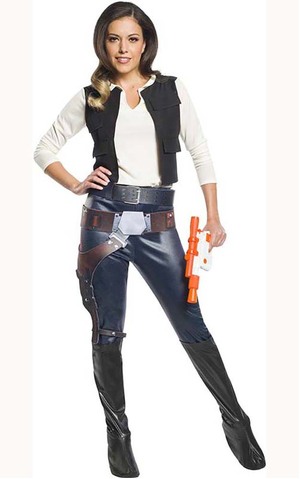 Womens Classic Star Wars Han Solo Adult Costume